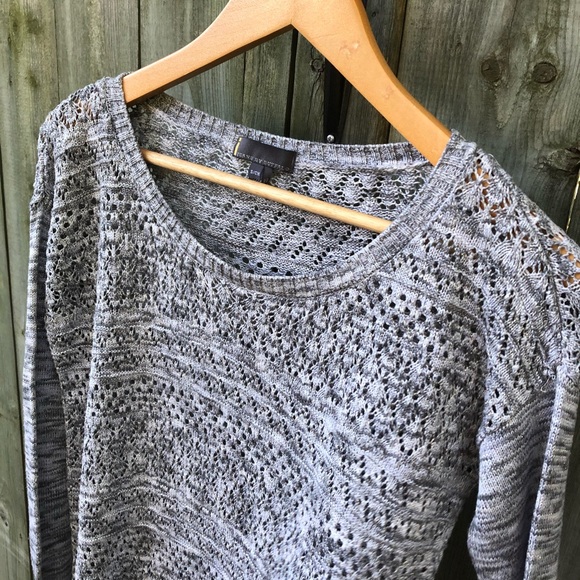 I jeans by Buffalo sparkle low high crop sweater - Picture 7 of 16